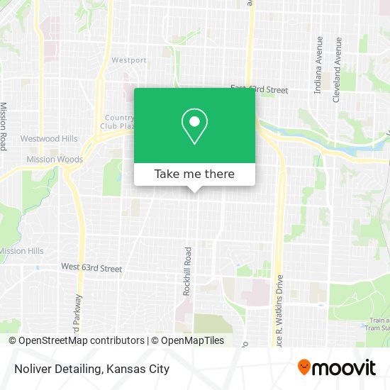 Noliver Detailing map