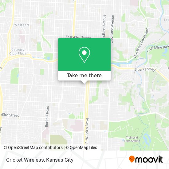 Cricket Wireless map