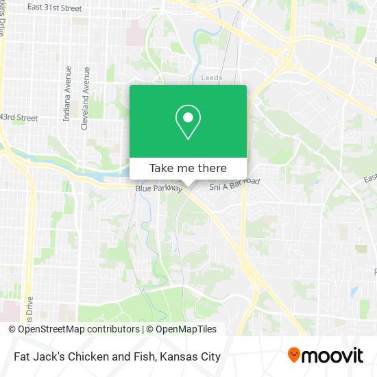 Fat Jack's Chicken and Fish map