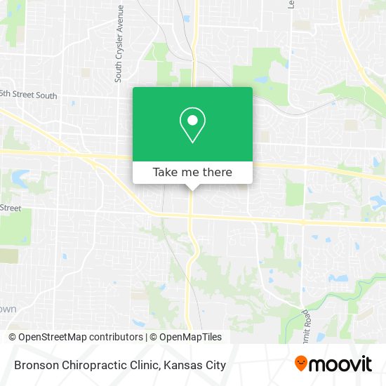 Bronson Chiropractic Clinic map