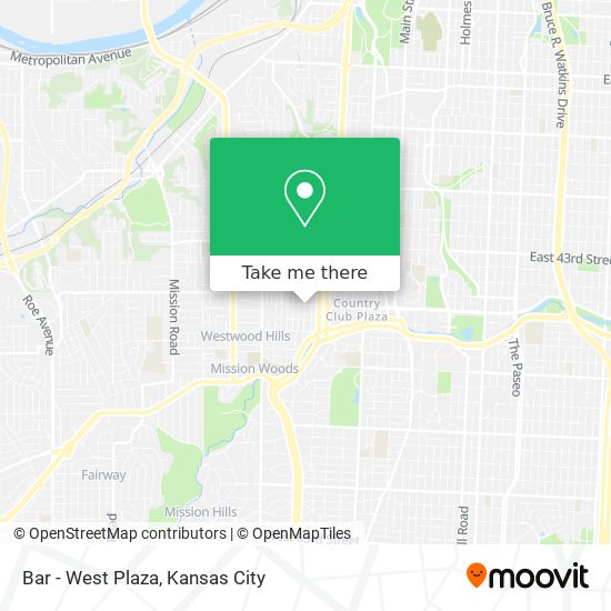 Mapa de Bar - West Plaza