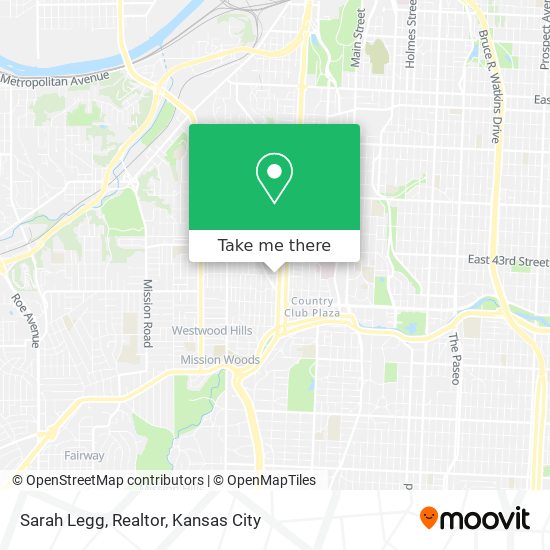 Sarah Legg, Realtor map