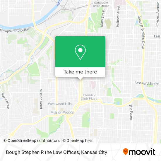 Bough Stephen R the Law Offices map