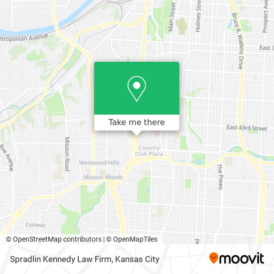 Spradlin Kennedy Law Firm map