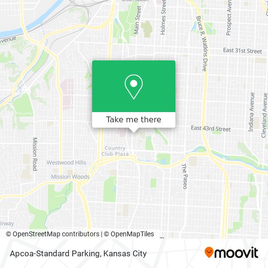 Mapa de Apcoa-Standard Parking