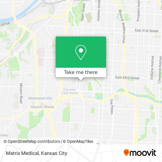 Mapa de Matrix Medical