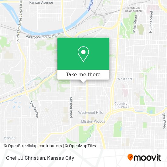 Mapa de Chef JJ Christian