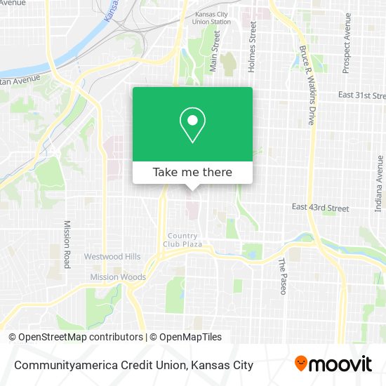 Communityamerica Credit Union map