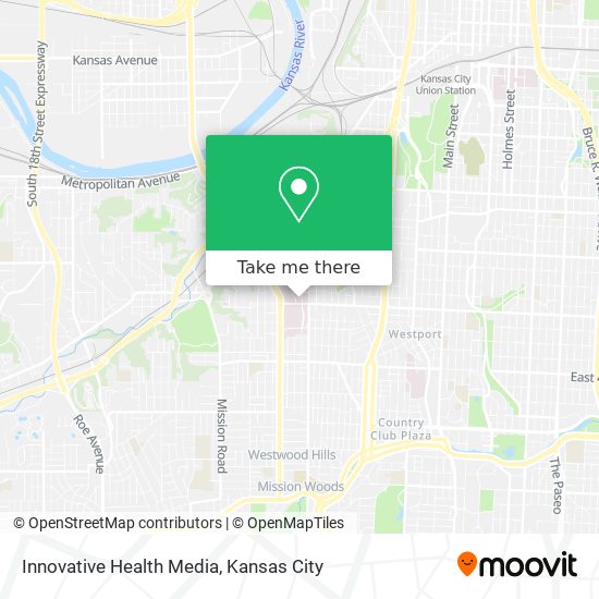 Innovative Health Media map