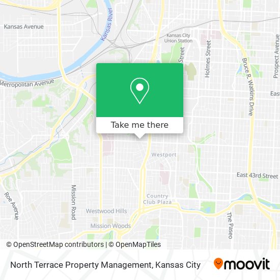 North Terrace Property Management map