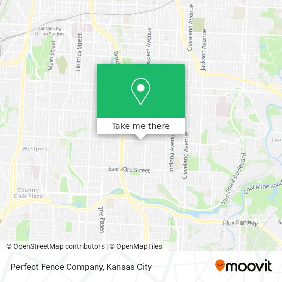 Mapa de Perfect Fence Company