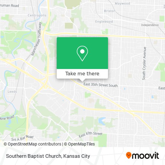 Mapa de Southern Baptist Church