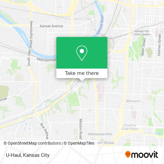 U-Haul map