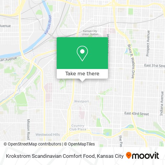 Krokstrom Scandinavian Comfort Food map