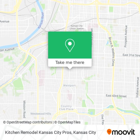 Mapa de Kitchen Remodel Kansas City Pros