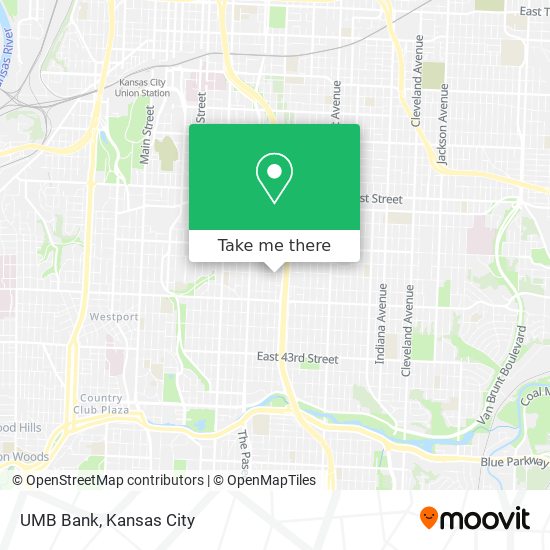 UMB Bank map