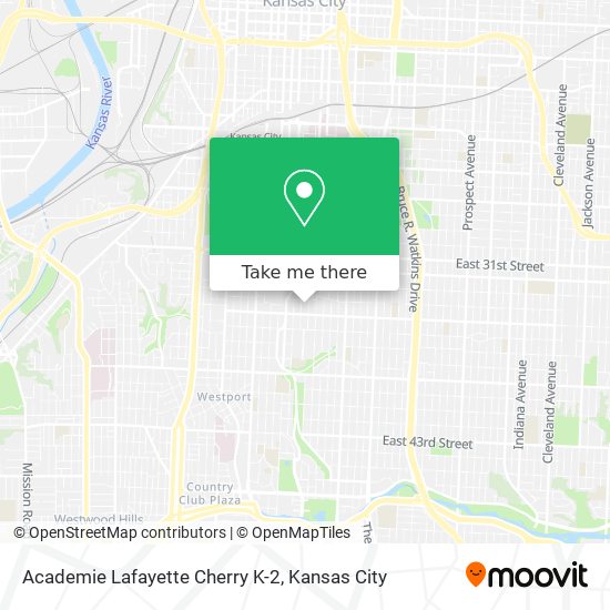 Mapa de Academie Lafayette Cherry K-2