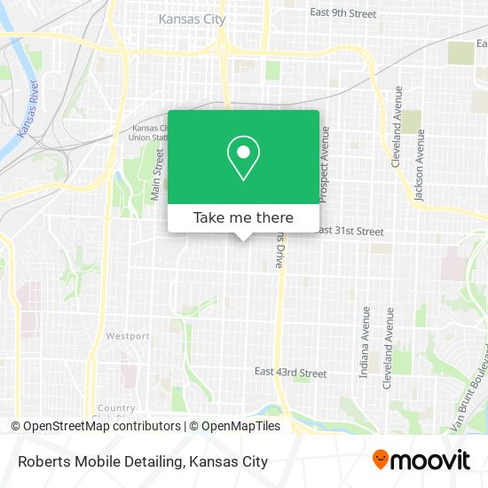 Mapa de Roberts Mobile Detailing