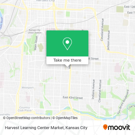 Mapa de Harvest Learning Center Market