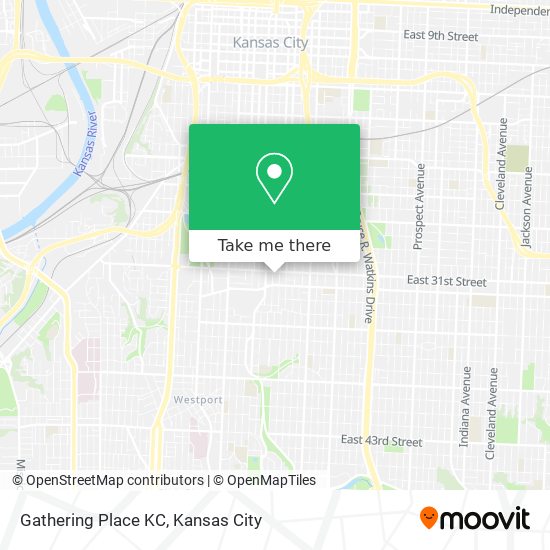 Gathering Place KC map