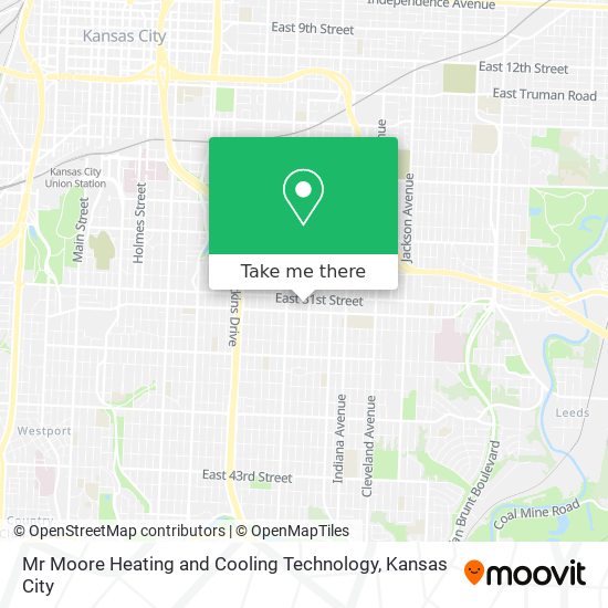 Mapa de Mr Moore Heating and Cooling Technology