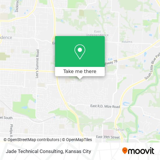Jade Technical Consulting map