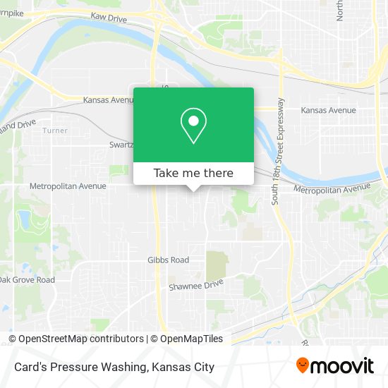 Card's Pressure Washing map