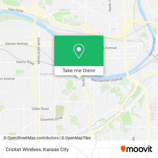 Cricket Wireless map