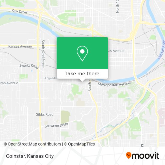 Coinstar map