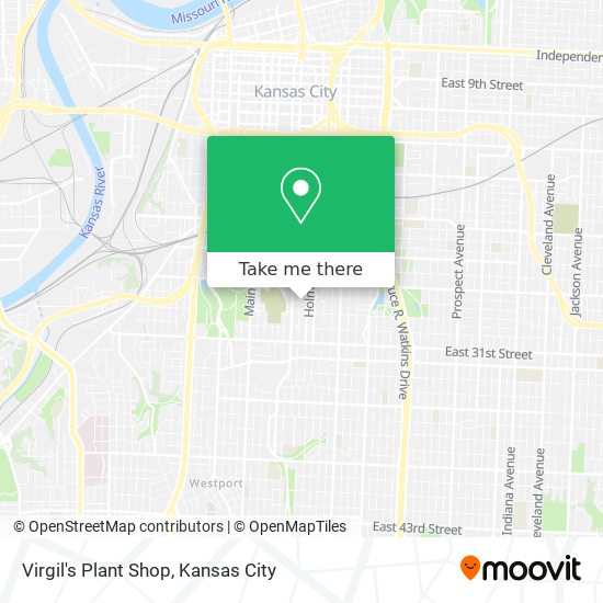 Virgil's Plant Shop map