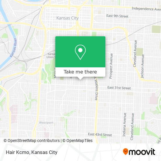 Hair Kcmo map