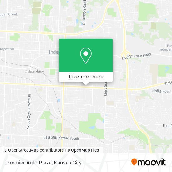 Premier Auto Plaza map