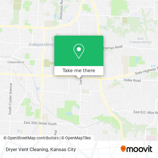 Dryer Vent Cleaning map