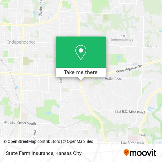 State Farm Insurance map