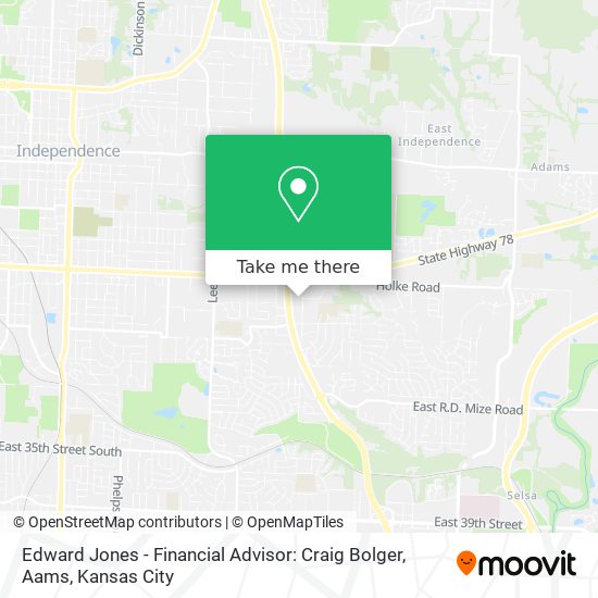 Edward Jones - Financial Advisor: Craig Bolger, Aams map