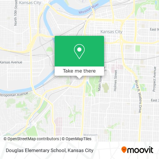 Mapa de Douglas Elementary School