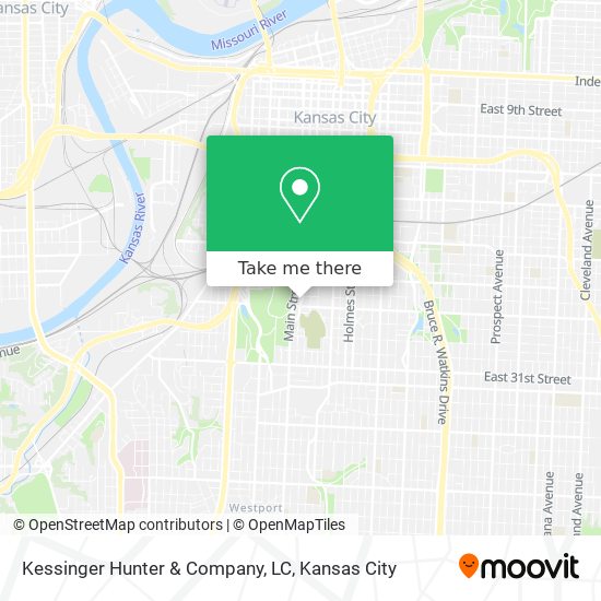Mapa de Kessinger Hunter & Company, LC