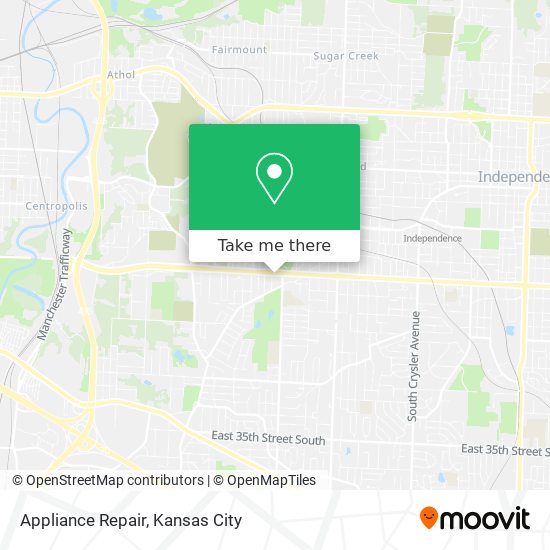 Mapa de Appliance Repair