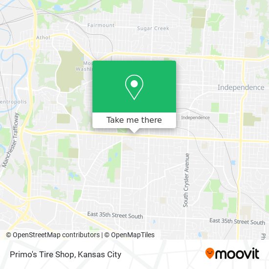 Mapa de Primo's Tire Shop