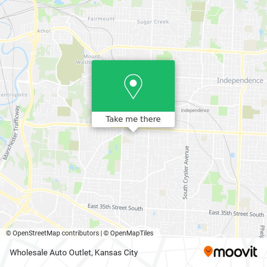 Wholesale Auto Outlet map