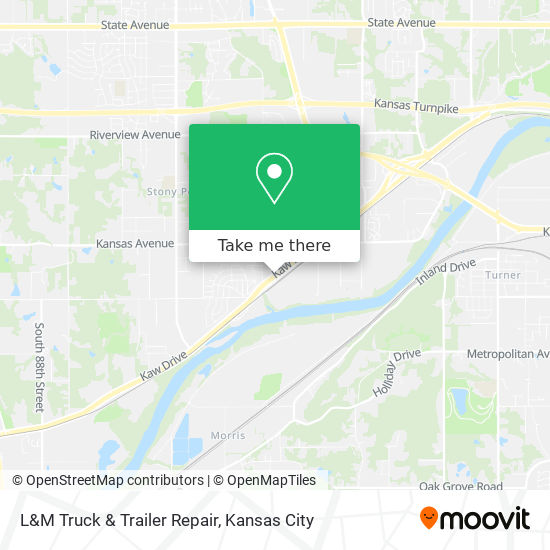 L&M Truck & Trailer Repair map