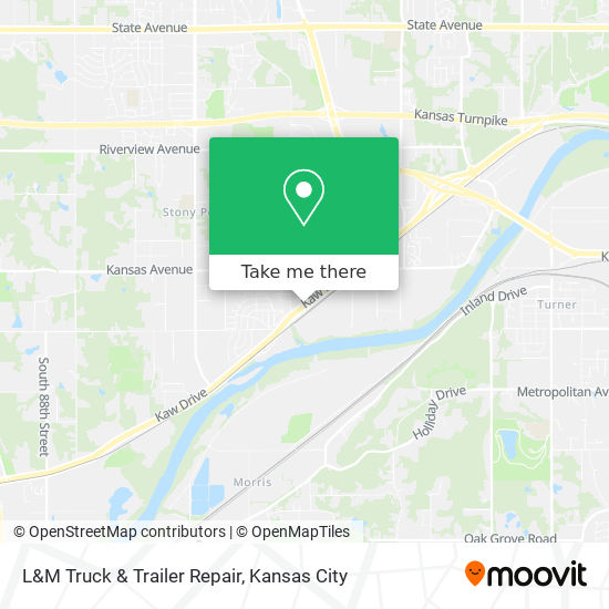 Mapa de L&M Truck & Trailer Repair