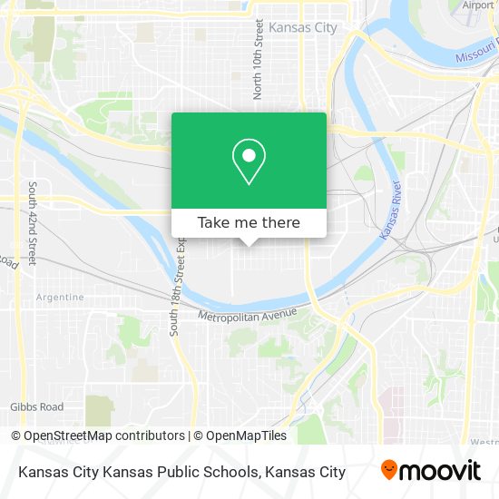 Kansas City Kansas Public Schools map