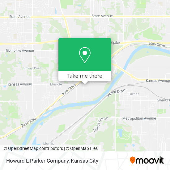 Howard L Parker Company map