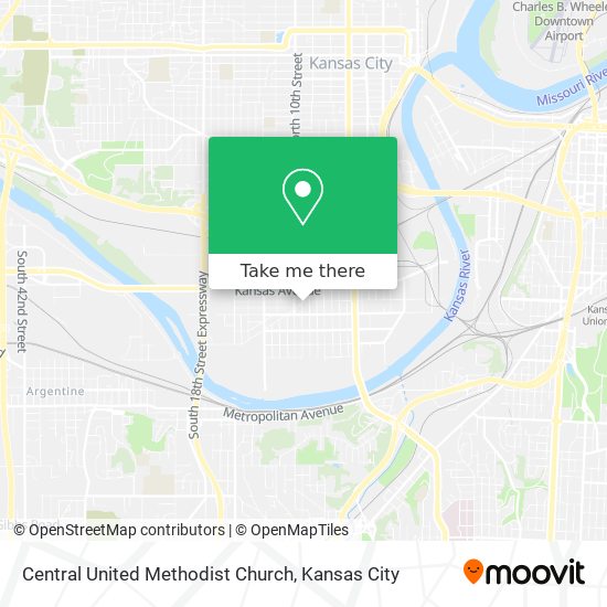 Central United Methodist Church map