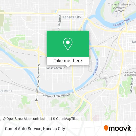 Camel Auto Service map