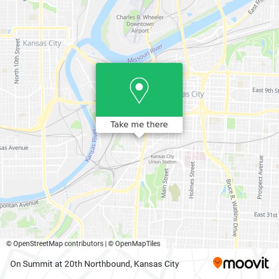 Mapa de On Summit at 20th Northbound