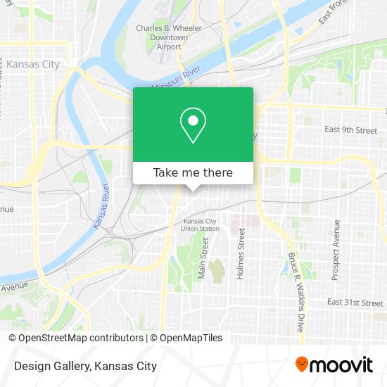 Mapa de Design Gallery