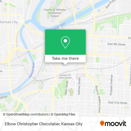 Elbow Christopher Chocolatier map