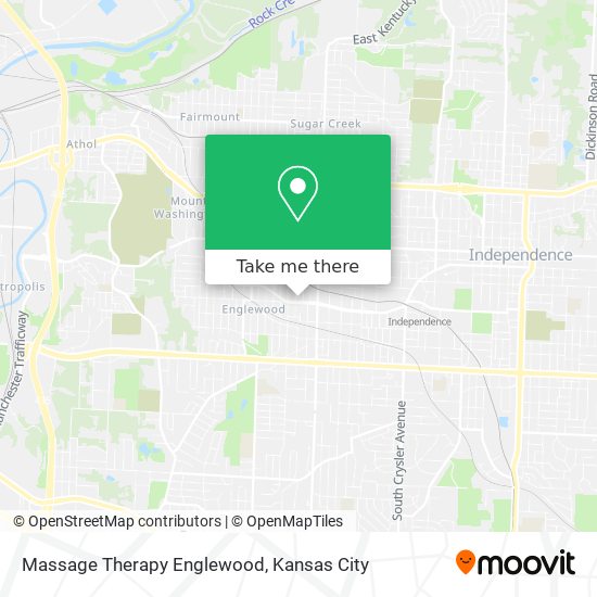 Massage Therapy Englewood map